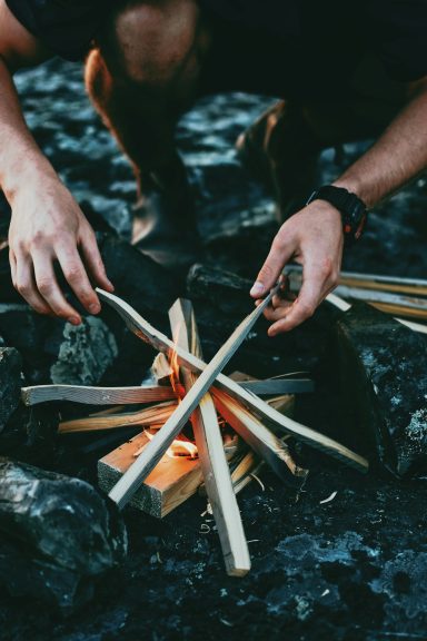 Koken in de natuur